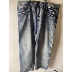GS-115 Premium XXX Size 50 x 31 Distressed Faded Denim Jeans Big Man Pants Sexy